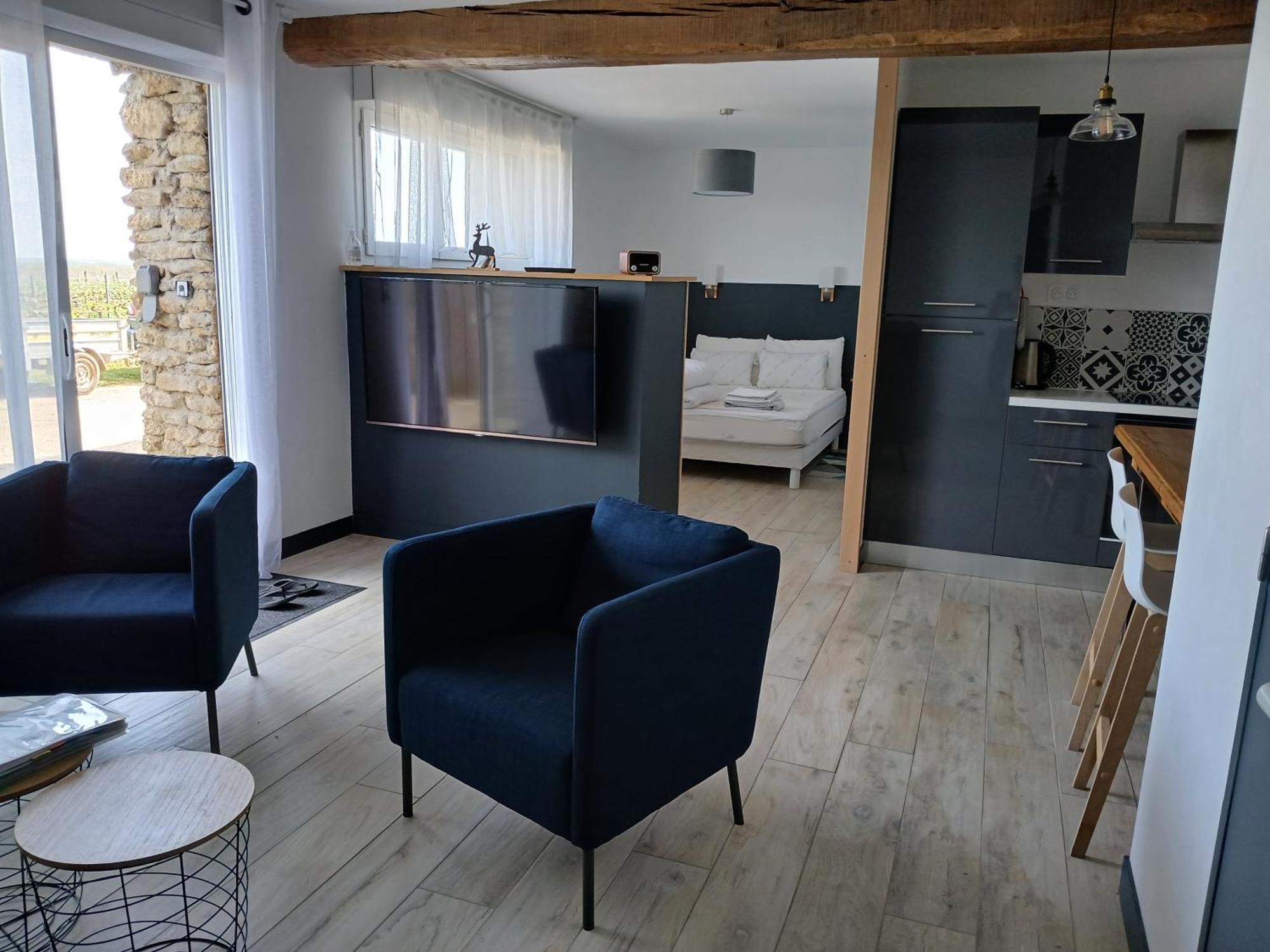 Gite Le Saint Martin 1 - 4 Pers. Blaslay Bagian luar foto